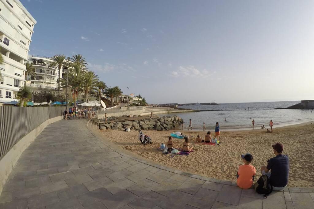 Studio Apartment La Lajilla located at beachfront Arguineguin Esterno foto